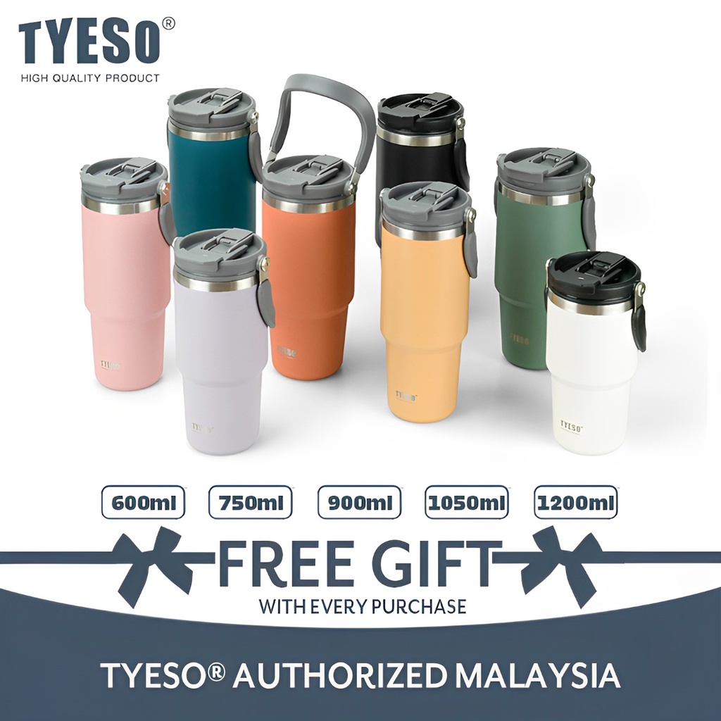 Tyeso Vacuum Insulated Tumbler With Handle Ml Ts