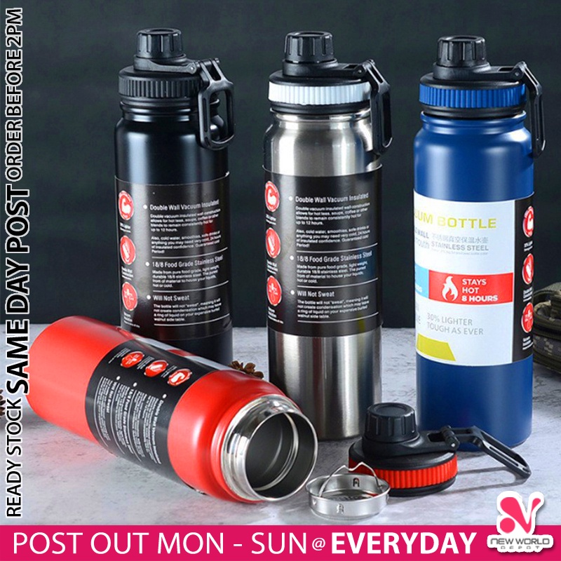 𝗖𝗢𝗡𝗗𝗘𝗡𝗦𝗔𝗧𝗜𝗢𝗡 𝗙𝗥𝗘𝗘 SUS 304 Stainless Steel Vacuum Flask Dual Wall