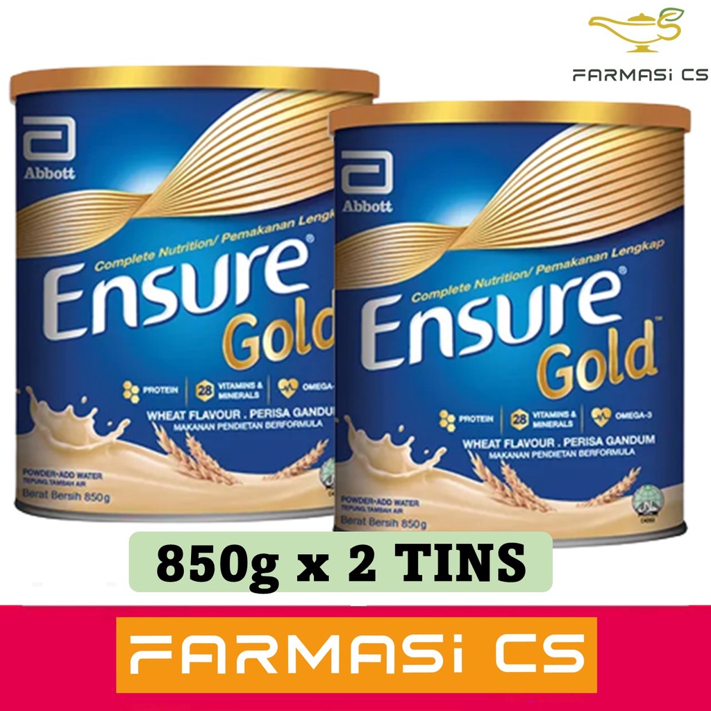 Abbott Ensure Gold Wheat G X Tins Twin Exp Powder Milk