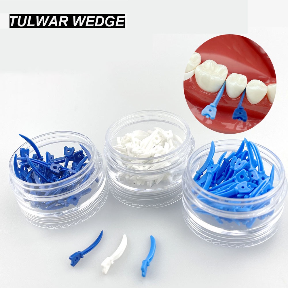 Dental Tulwar Wedges Sectional Matrix System Refill Wedge Dental