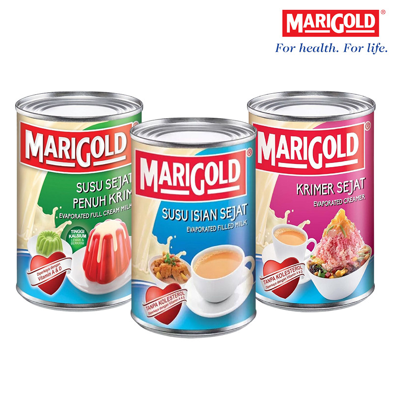 Marigold Susu Cair Krimer Sejat G Evaporated Creamer Full Cream