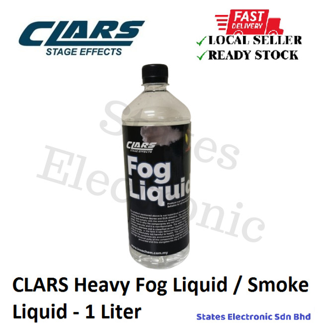 CLARS Heavy Fog Liquid Smoke Liquid 1 Liter FOG 1L Shopee Malaysia