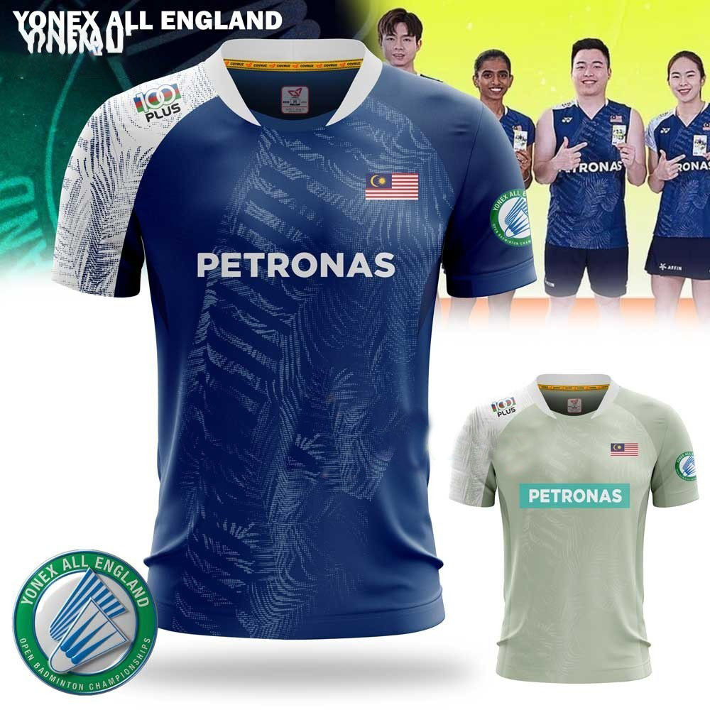 Yonex All England Petronas Malaysia Badminton Jersey Custom Name