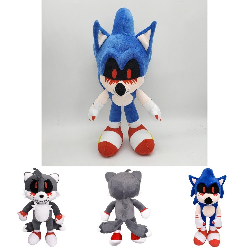 Sonic Exe Plush Toy Soft Stuffed Doll Evil Blood The Spirits Of Hell