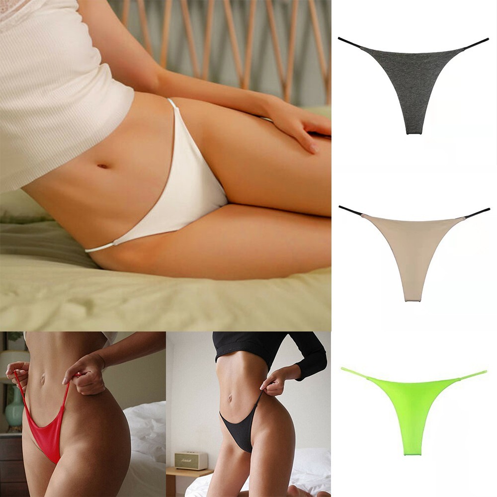Women Sexy G String Bikini Thong Seamless Panties Lingerie Underwear