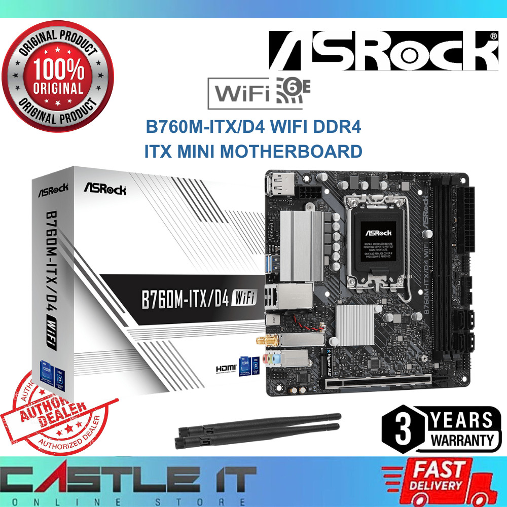 Asrock B M Itx D Wifi Ddr Itx Mini Motherboard Lga Mainboard