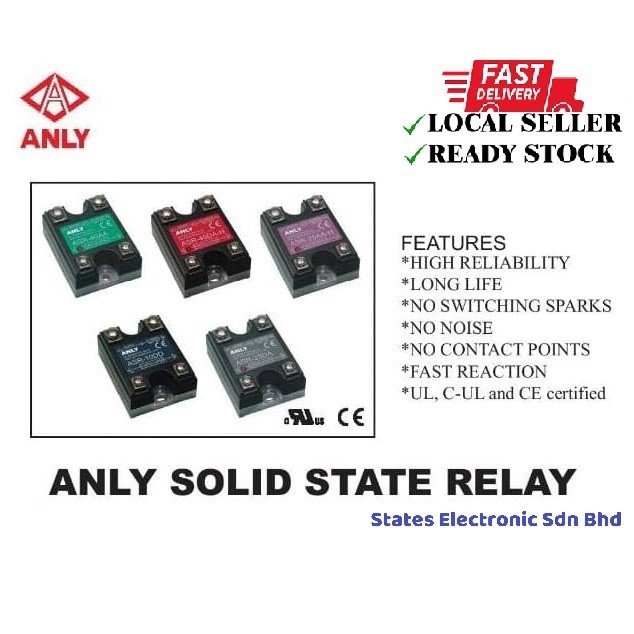 Genuine ANLY SSR ASR 10DA 25DA 40DA 75DA ASR 40DA H ASR 10DD 25DD 40DD