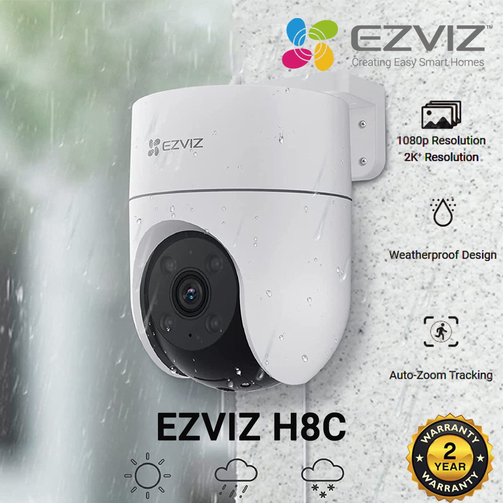 Ezviz H8C 1080P 2K 1440P Full HD Pan Tilt Rotate 360 Outdoor