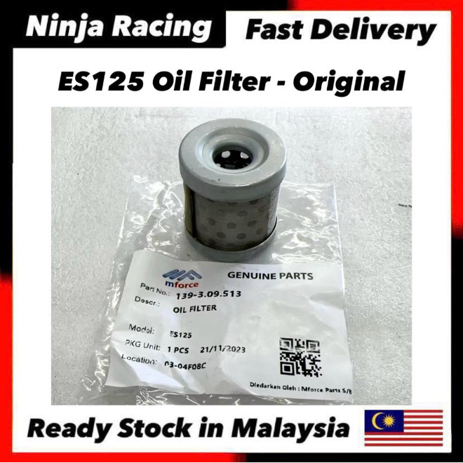 Original Wmoto Es Es Oil Filter Penapis Minyak Filter Minyak