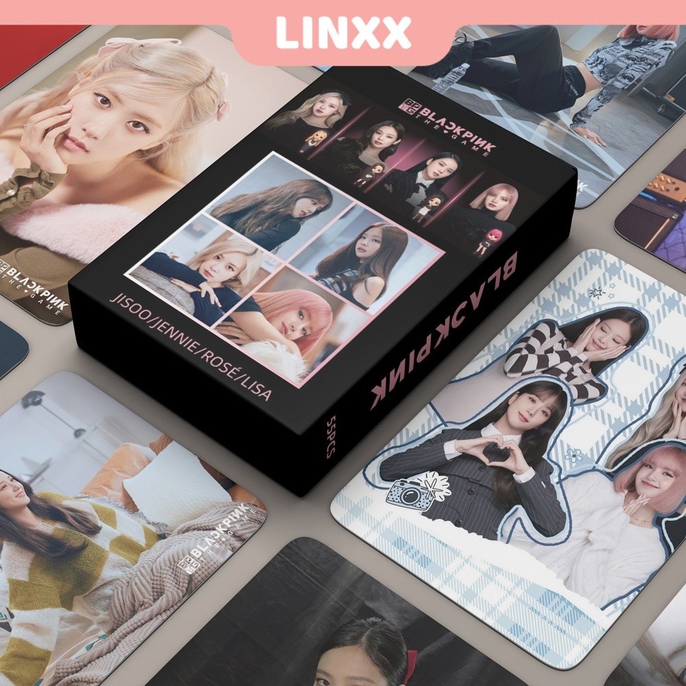 Linxx Pcs Blackpink Bptg The Game Album Lomo Card Kpop Photocards