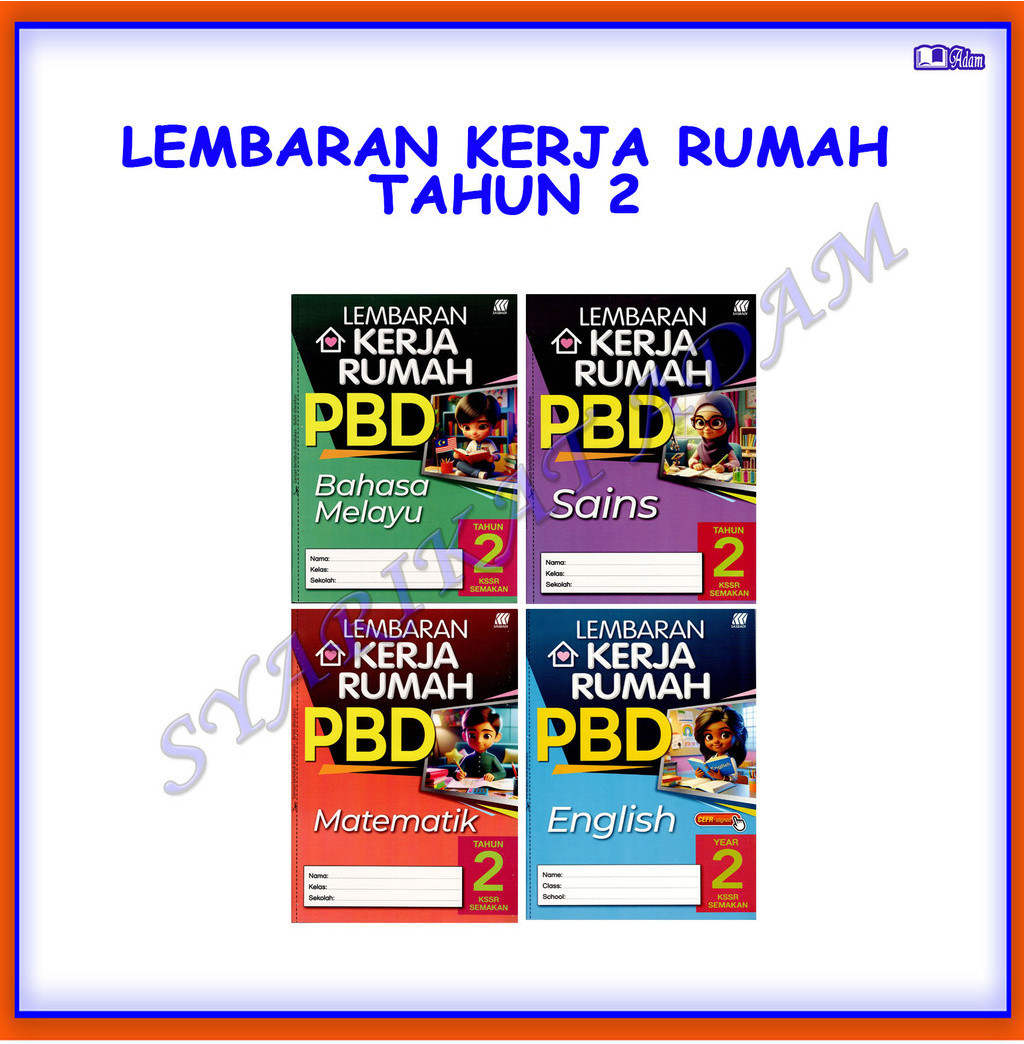 Lembaran Kerja Rumah Pbd Semakan Kssr Tahun Shopee Malaysia