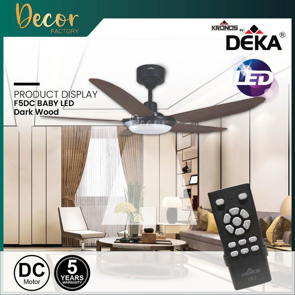 Deka Kronos F Dc Led F Dc Baby Led Fan Blades Speed Dc