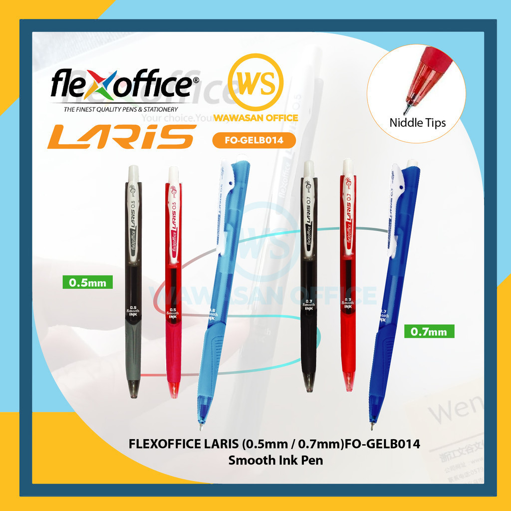 Flexoffice Laris Pen Flexoffice Pen Ballpoint Pen Retractable Pen