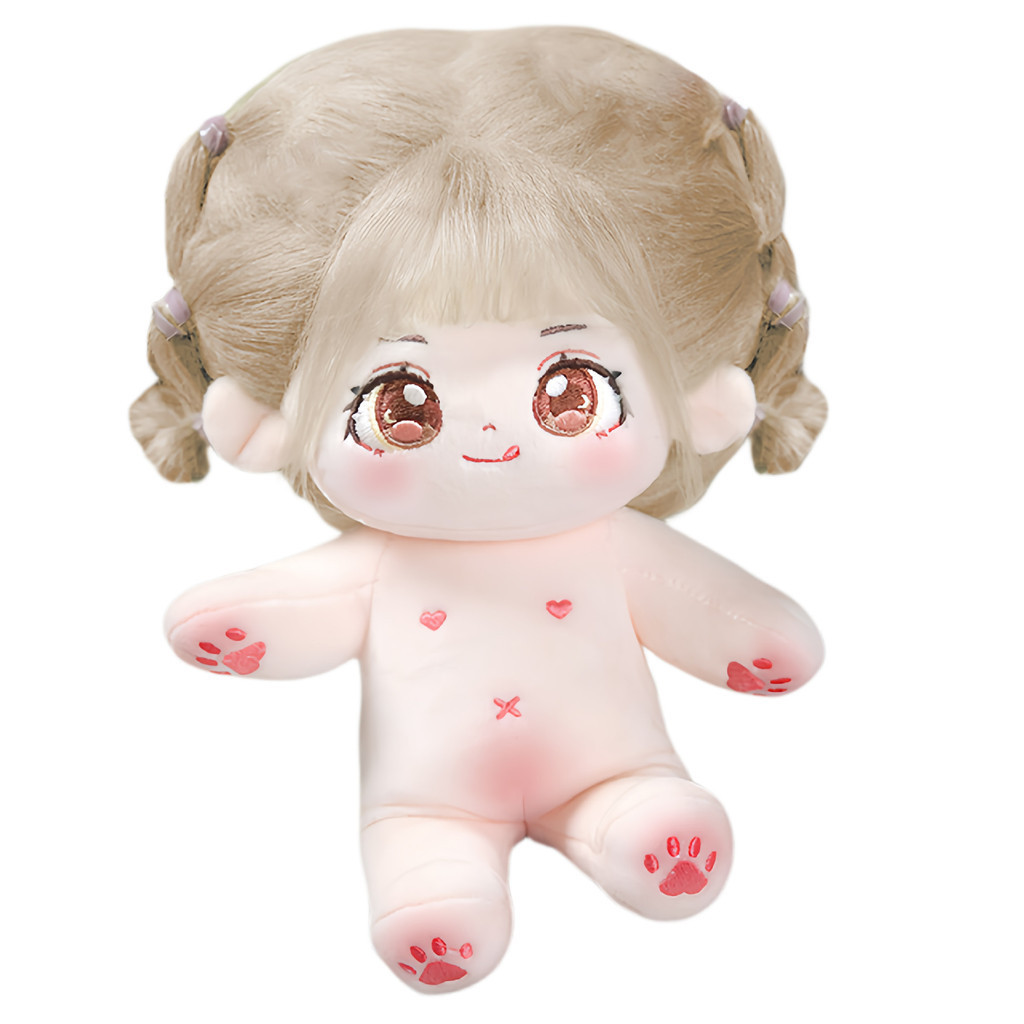 Cm Cotton Doll Fried Hair Star Dolls Naked Skeleton Less Shopee