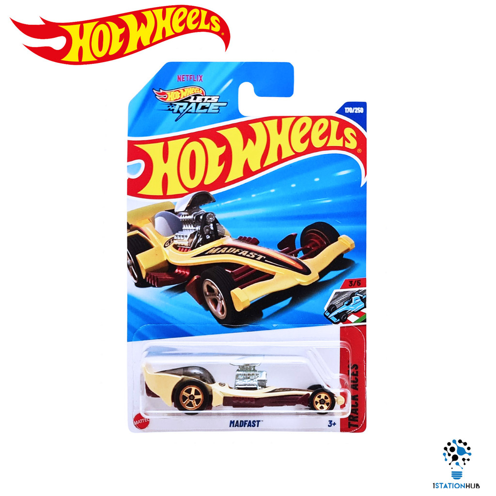 Hot Wheels TRACK ACES Madfast Car Hotwheels Mattel Collector Toys
