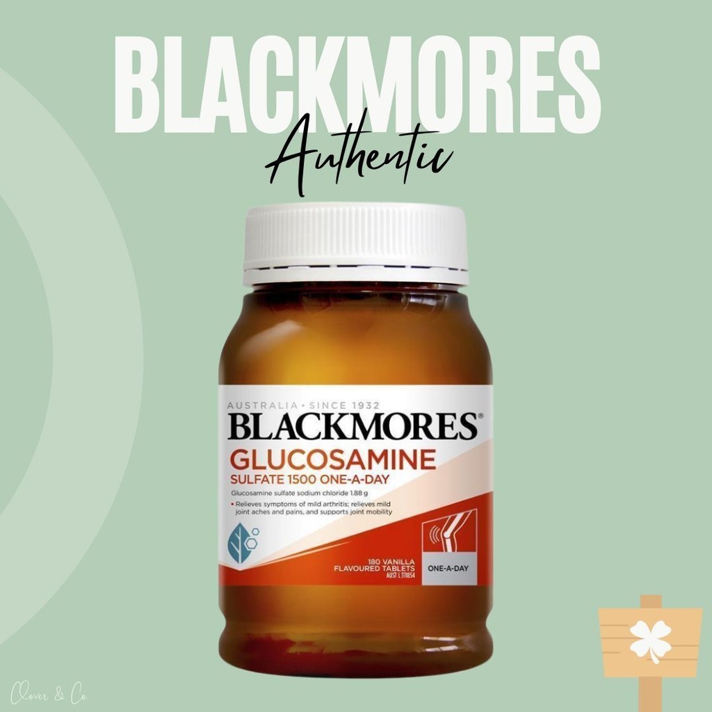 Blackmores Glucosamine Sulfate 1500mg 180 Tablets Shopee Malaysia