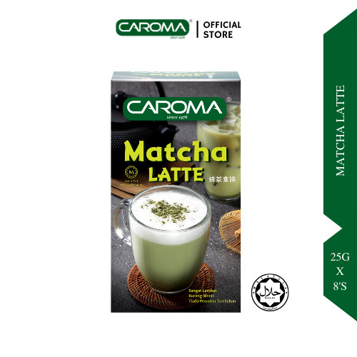 CAROMA Matcha Latte 3 In 1 25g X 8 S Shopee Malaysia