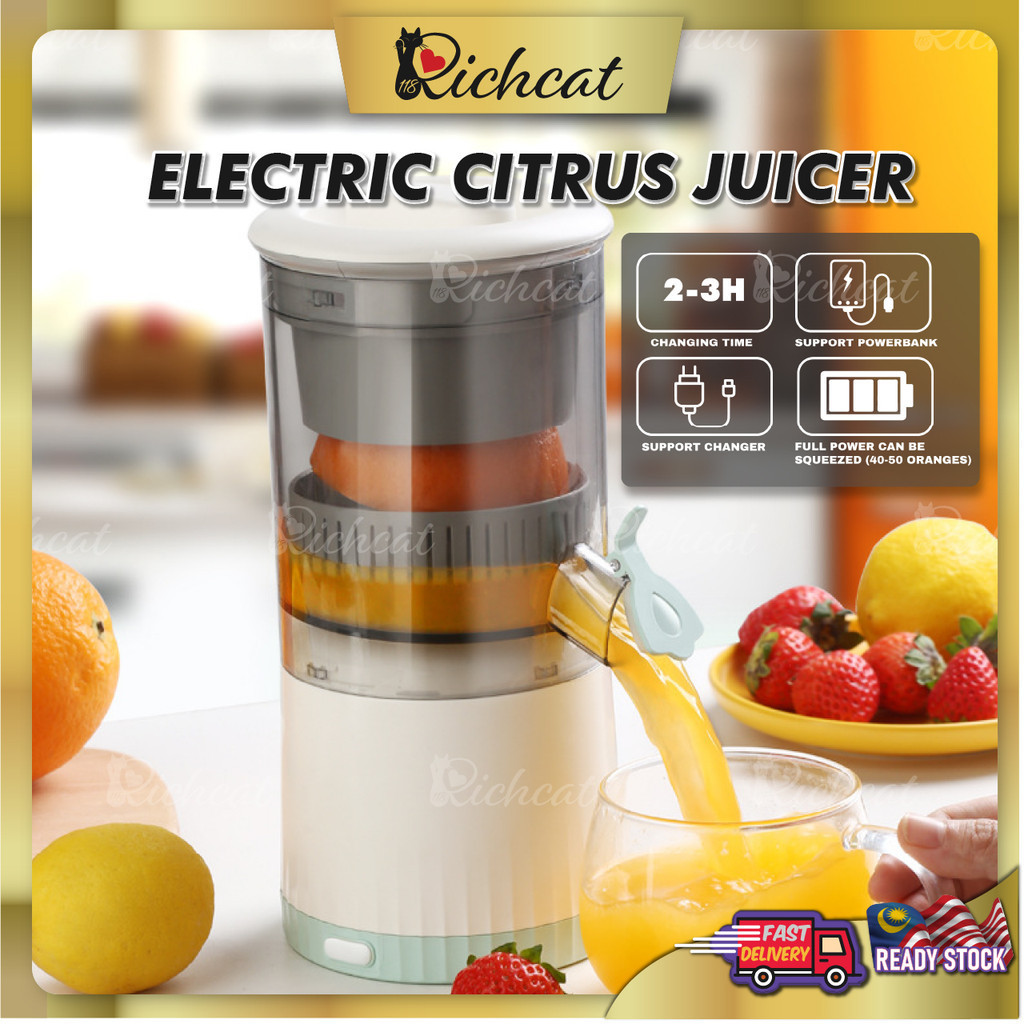 Richcat Wireless Electric Fruits Juicer Machine Portable Fruits