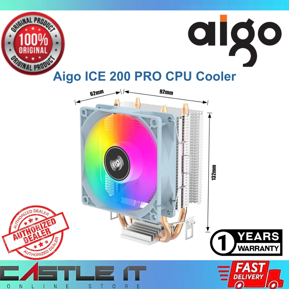 Aigo Ice Pro Cpu Cooler For Intel Lga