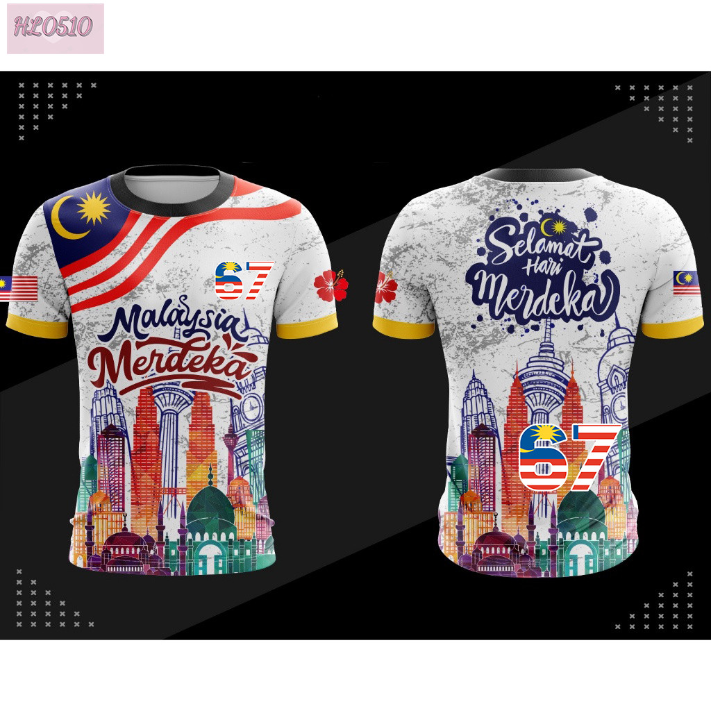 Sublimation Jersey Hari Merdeka Special Edition Merdeka Shirts