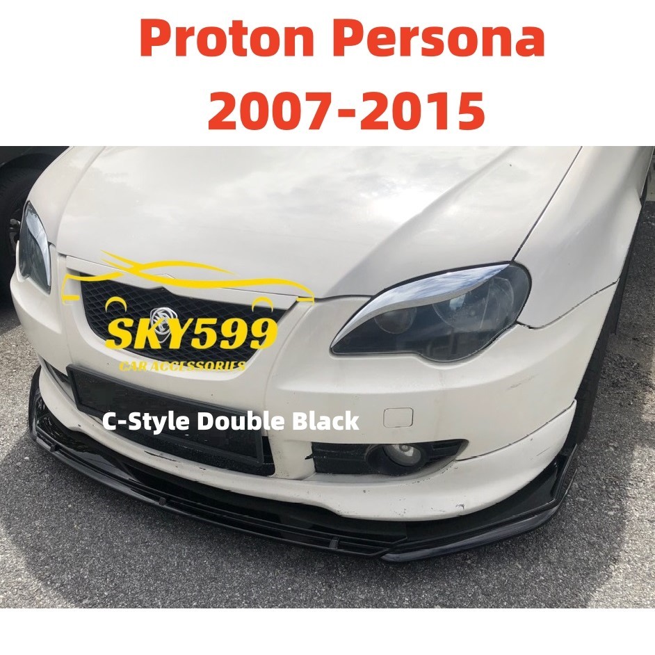 Proton Persona 2007 2015 Front Bumper Diffuser Lip Wrap Angle Splitters