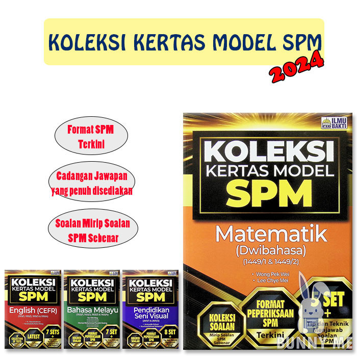 Bunny Buku Latihan Koleksi Kertas Model Spm Tingkatan Ilmu