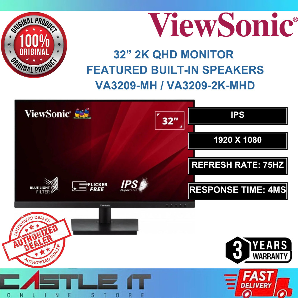 Viewsonic Va K Mhd Va Mh Fullhd Ips Qhd K Monitor