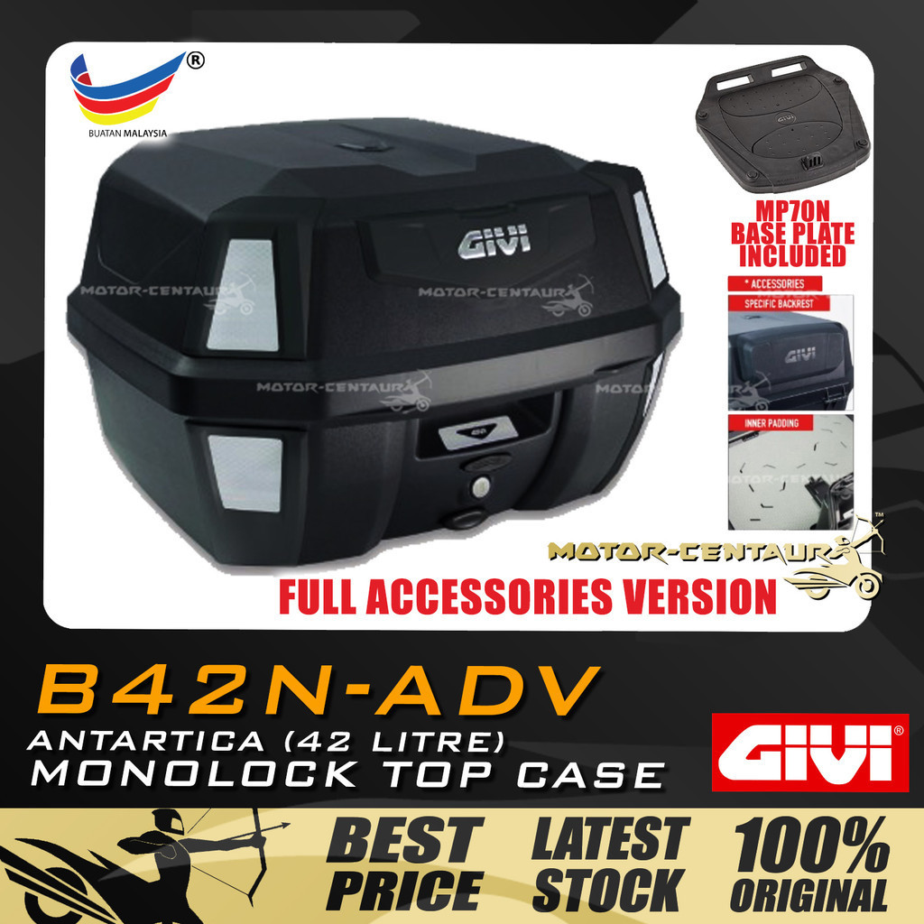 Givi Yamaha Lc V V Zr Rack W Brake Led Kg Kotak Box Mtn