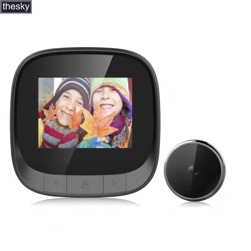 In Stock 2 4 Inch Screen 0 3MP Security Camera Peephole Viewer Digital