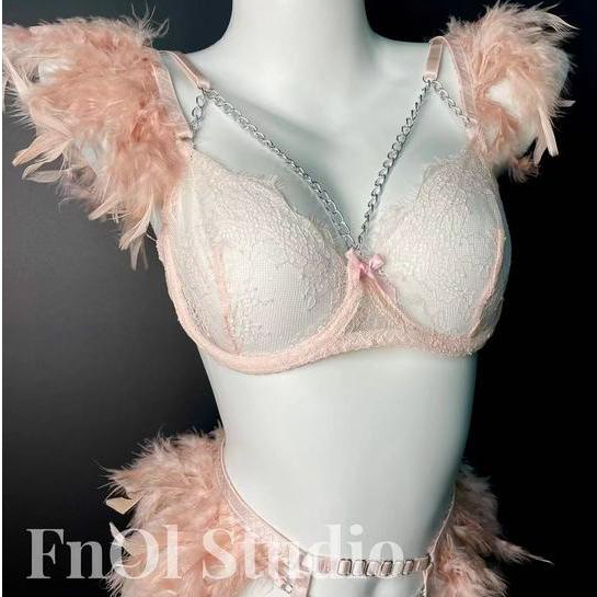 Fnol Studio Fallen Angel Sexy Lingerie Set Shopee Malaysia