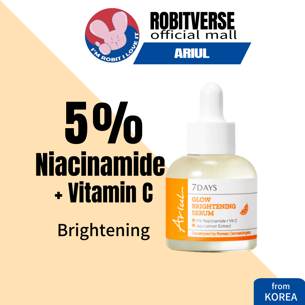 Ariul Days Glow Brightening Serum Ml From Korea Niacinamide