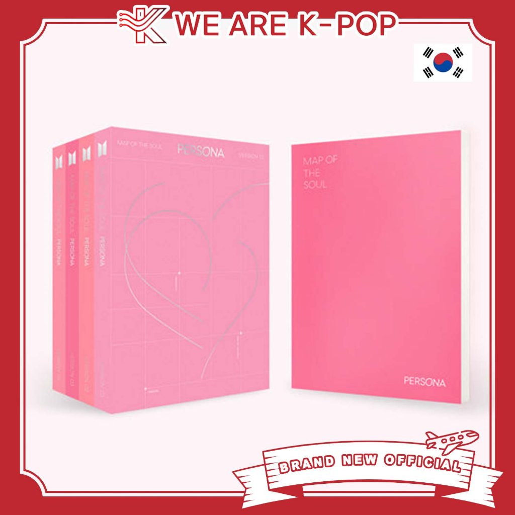 OFFICIAL BTS Album MAP OF THE SOUL PERSONA Shopee Malaysia