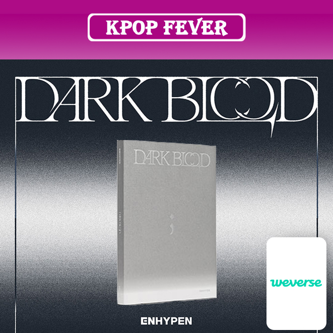 WEVERSE POB ENHYPEN DARK BLOOD ENGENE Ver ALBUM CD PHOTOBOOK