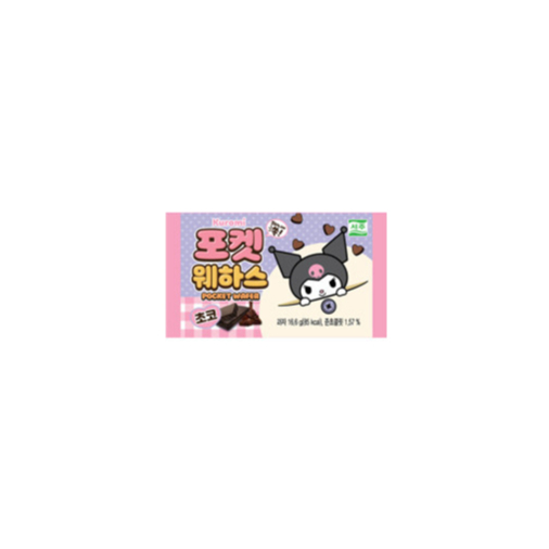 Sanrio Pocket Wafers Choco Crispy Snack Sweets From Korea Kuromi