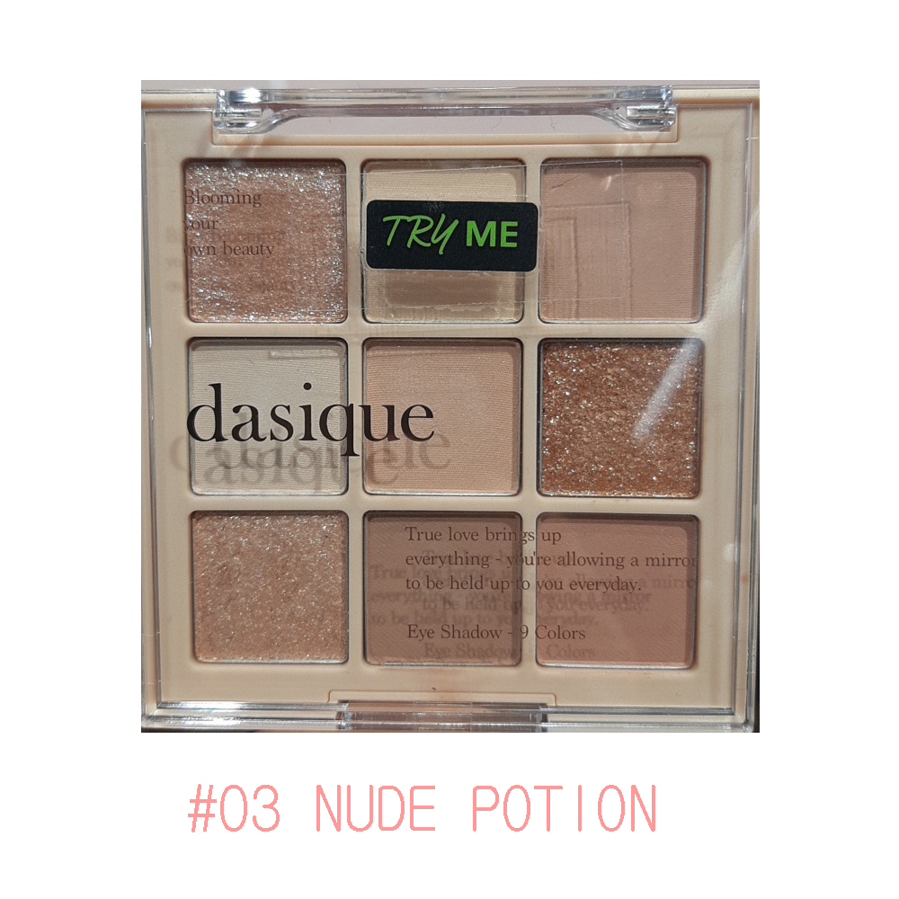 Dasique Eyeshaodw Palette NUDE POTION Shopee Malaysia