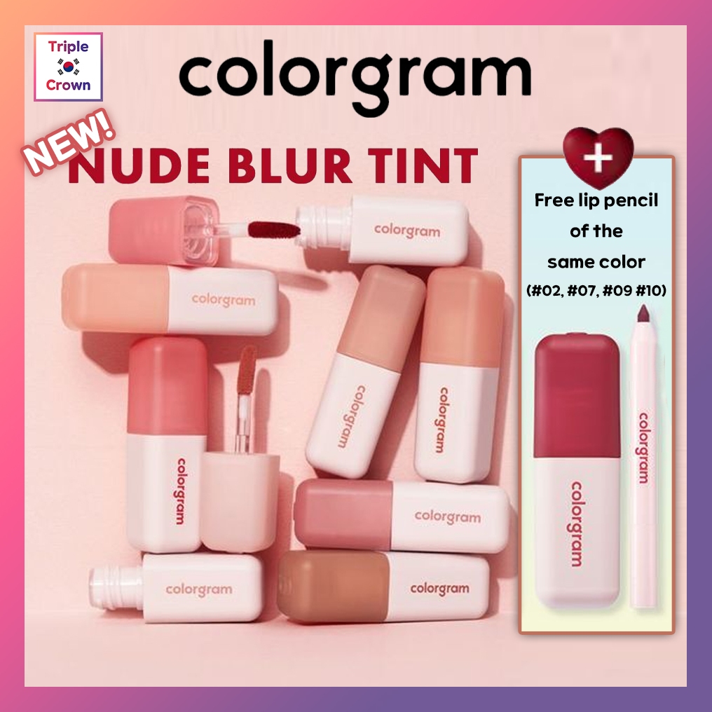 Colorgram NUDE BLUR TINT COLOR Shopee Malaysia