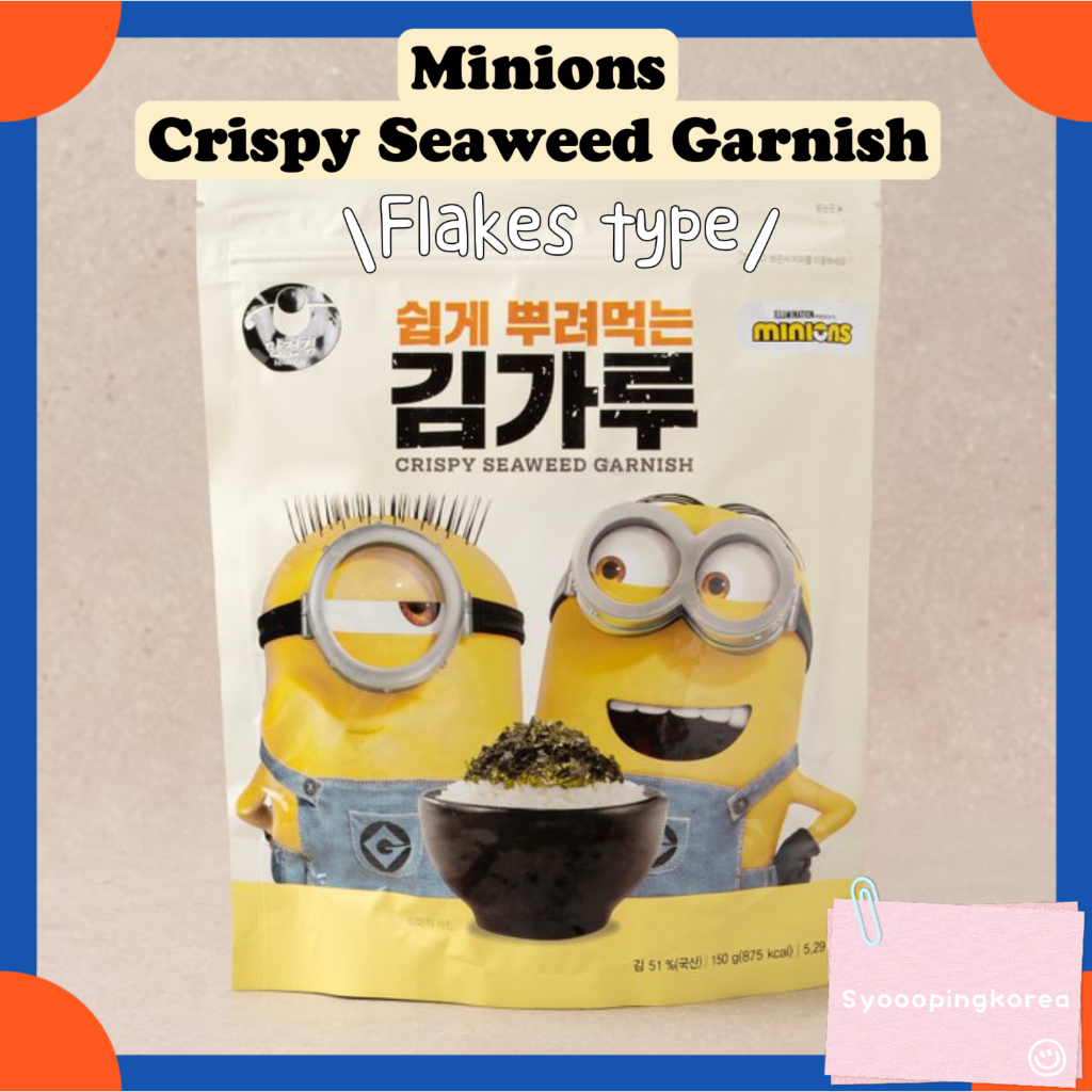 Manjeon Minions Crispy Seaweed Garnish Seaweed Flakes G Shopee