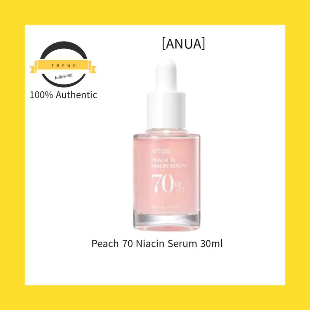 Anua Peach Niacin Serum Ml Shopee Malaysia