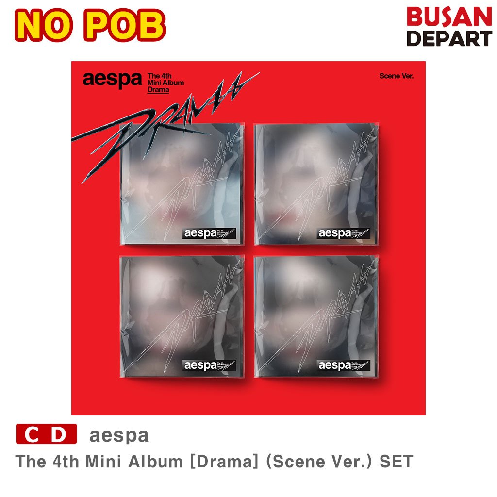 No Pob Aespa The Th Mini Album Drama Scene Ver Set Shopee Malaysia