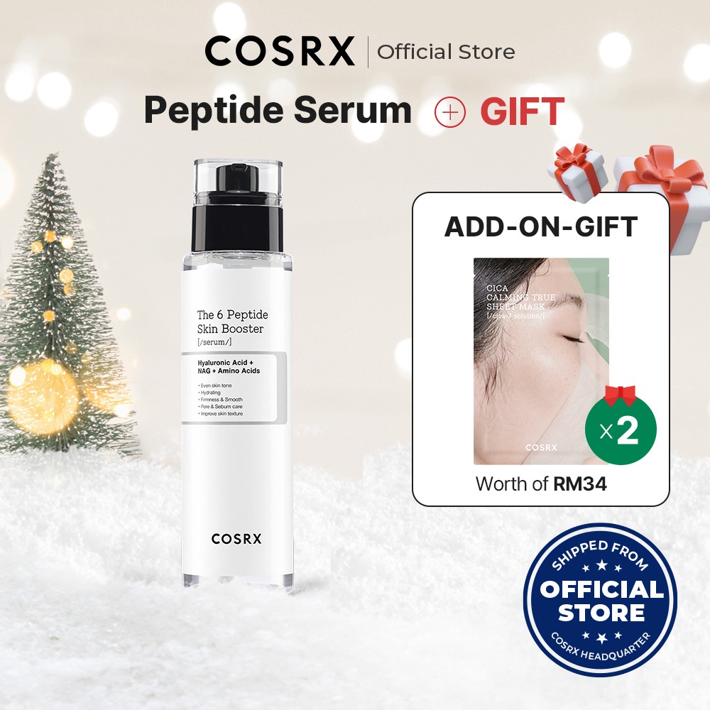 COSRX OFFICIAL The 6 Peptide Skin Booster Serum 150ML 6 Peptides