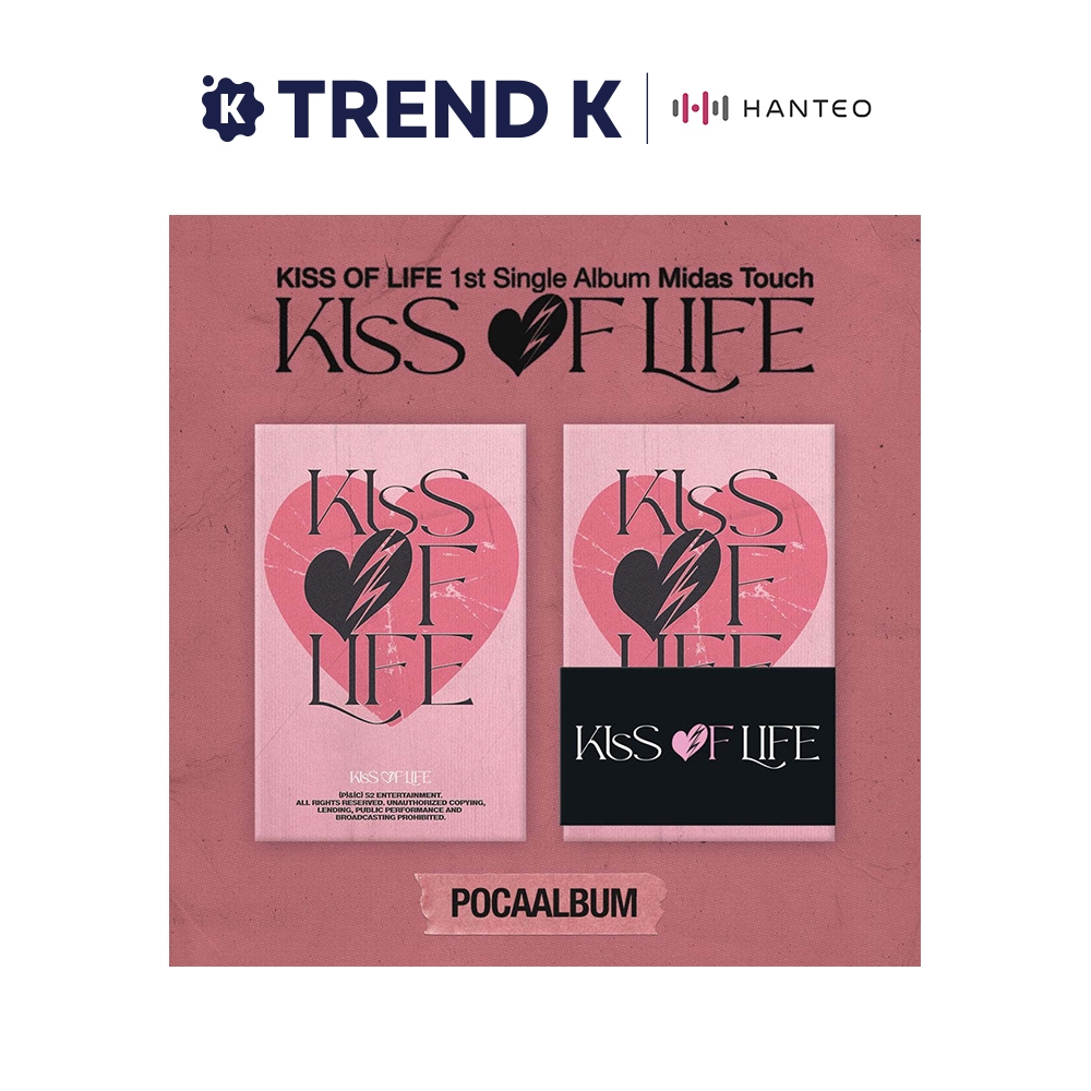 Kiss Of Life St Single Album Midas Touch Poca Shopee Malaysia