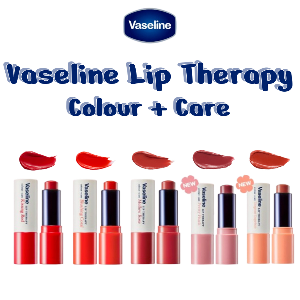 Vaseline Lip Therapy Colour Care Lipstick Lip Balm Lip Care