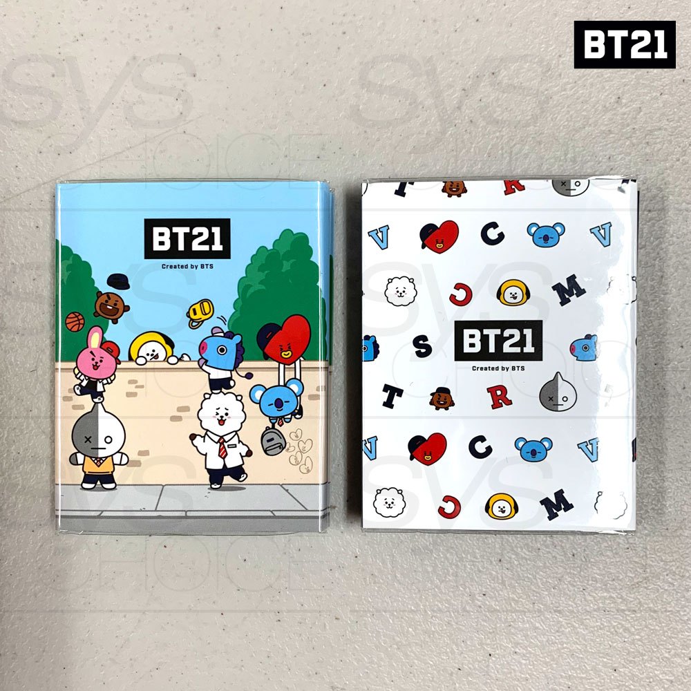 Bts Bt Official Authentic Goods Sticky Memo Ver Set By Kumhong