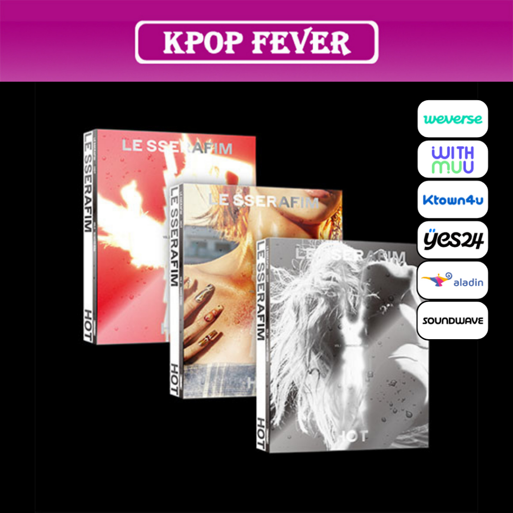 LE SSERAFIM HOT 5th Mini Album PHOTOBOOK Ver POB Shopee