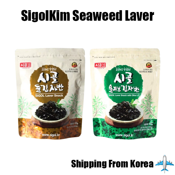 SigolKim Seaweed Laver Kimjaban 40g Korean FoodOlive Stone Seaweed