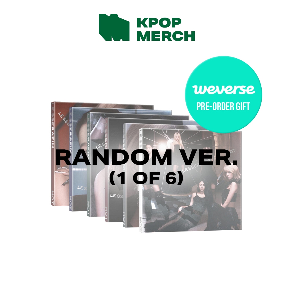 Weverse POB LE SSERAFIM 5th Mini Album HOT Compact Ver Random