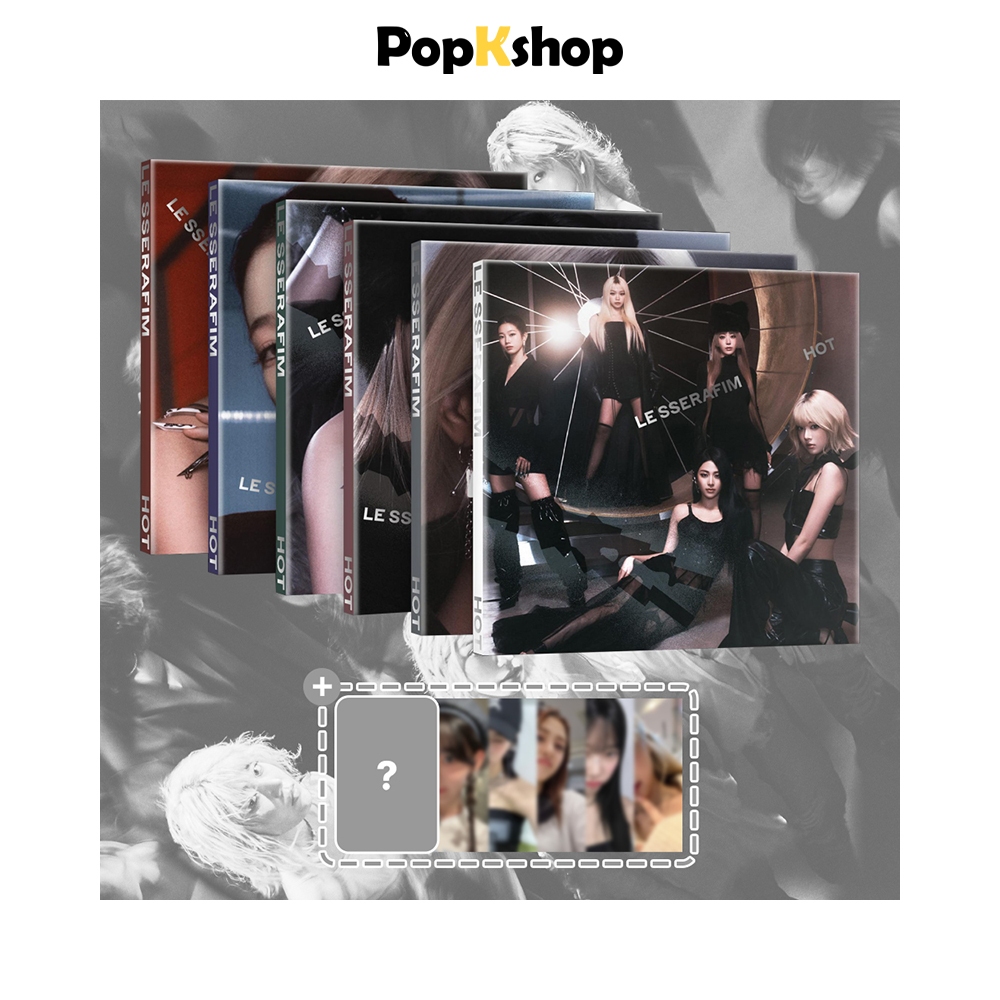 Gift Le Sserafim Th Mini Album Hot Compact Ver Shopee Malaysia