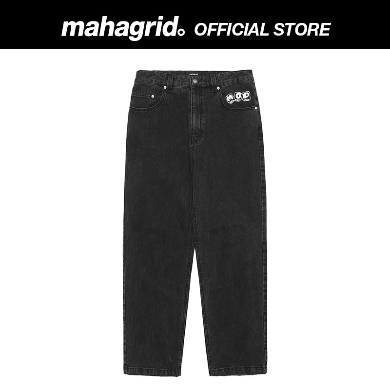 MAHAGRID Loose Fit Denim Pant Shopee Malaysia