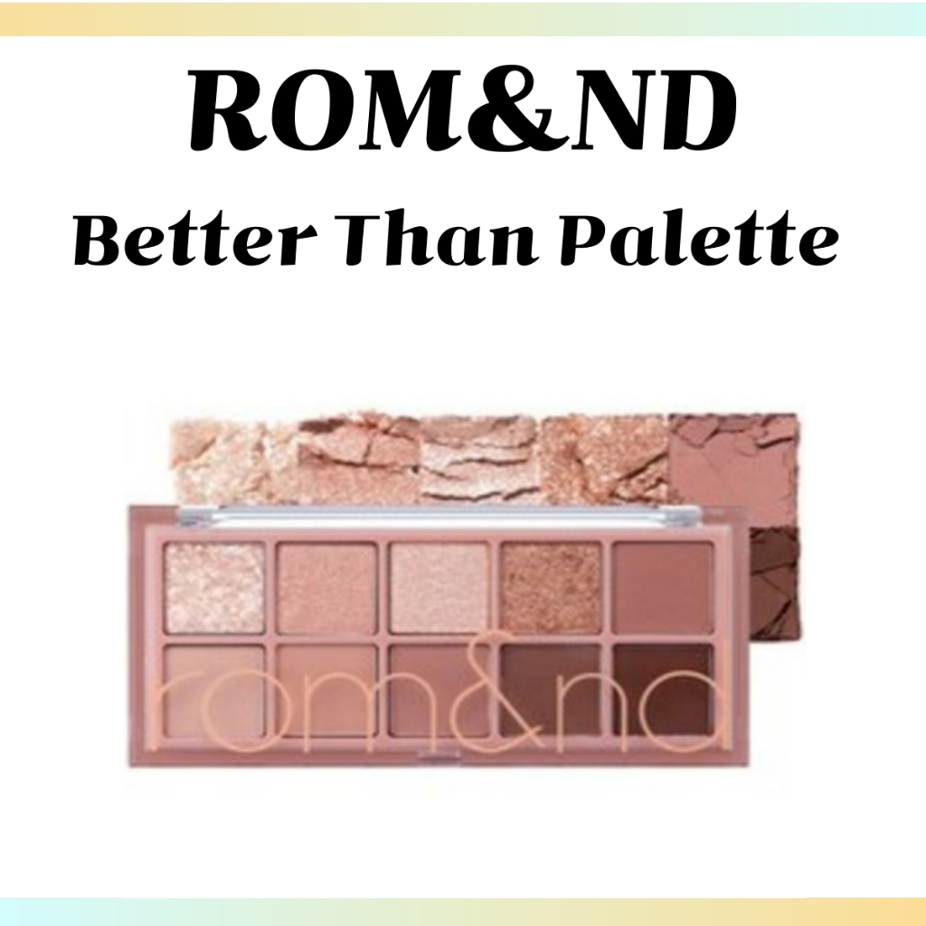 ROM ND Better Than Palette No 06 Peony Nude Ganden Shopee Malaysia