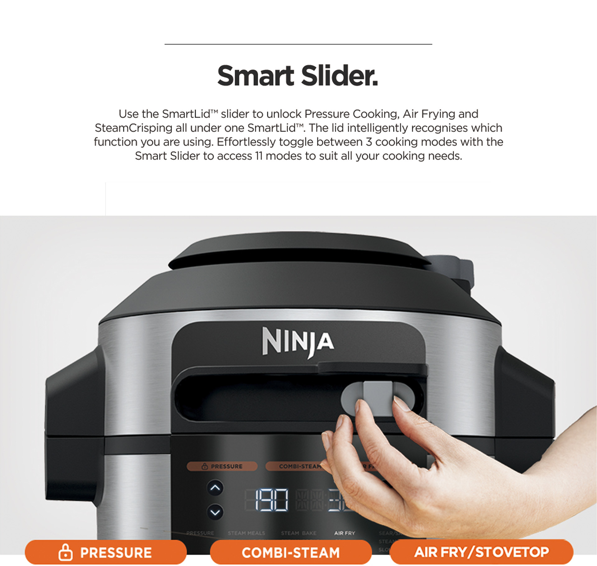 Ninja Foodi In Smartlid Multi Cooker In One Pot With L Capacity